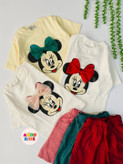 تیشرت و شلوارک مینی موس دخترانه