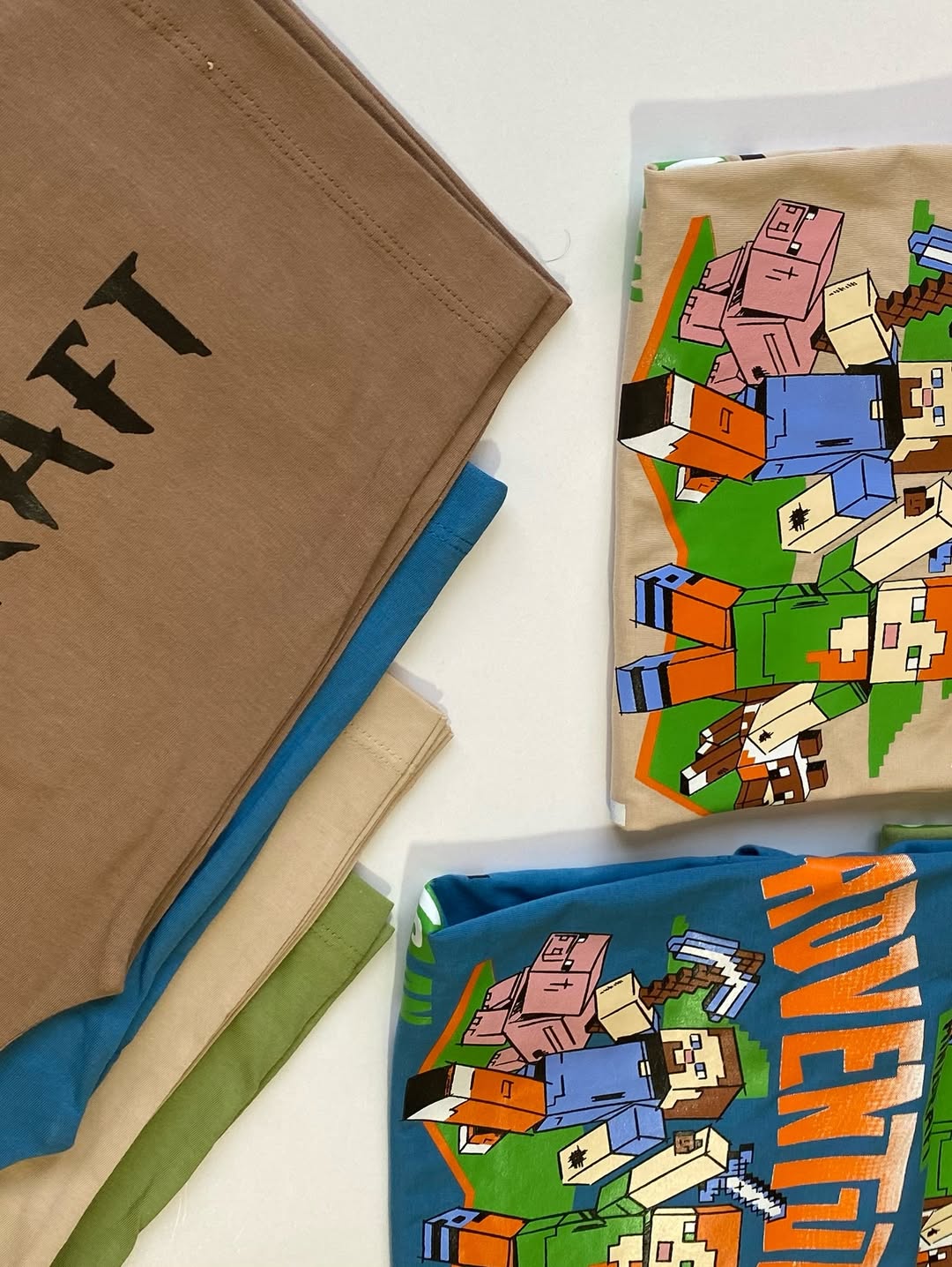 ست نخ پنبه مانکرافت پسرانه