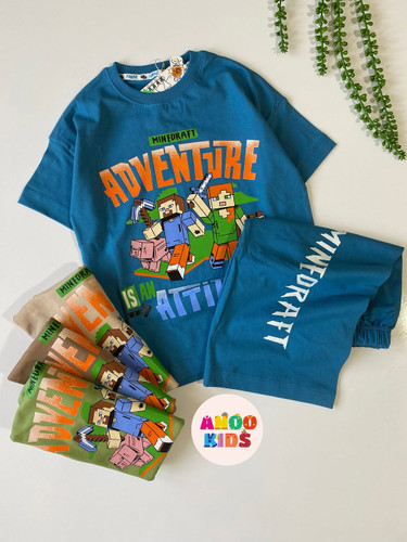 ست نخ پنبه مانکرافت پسرانه