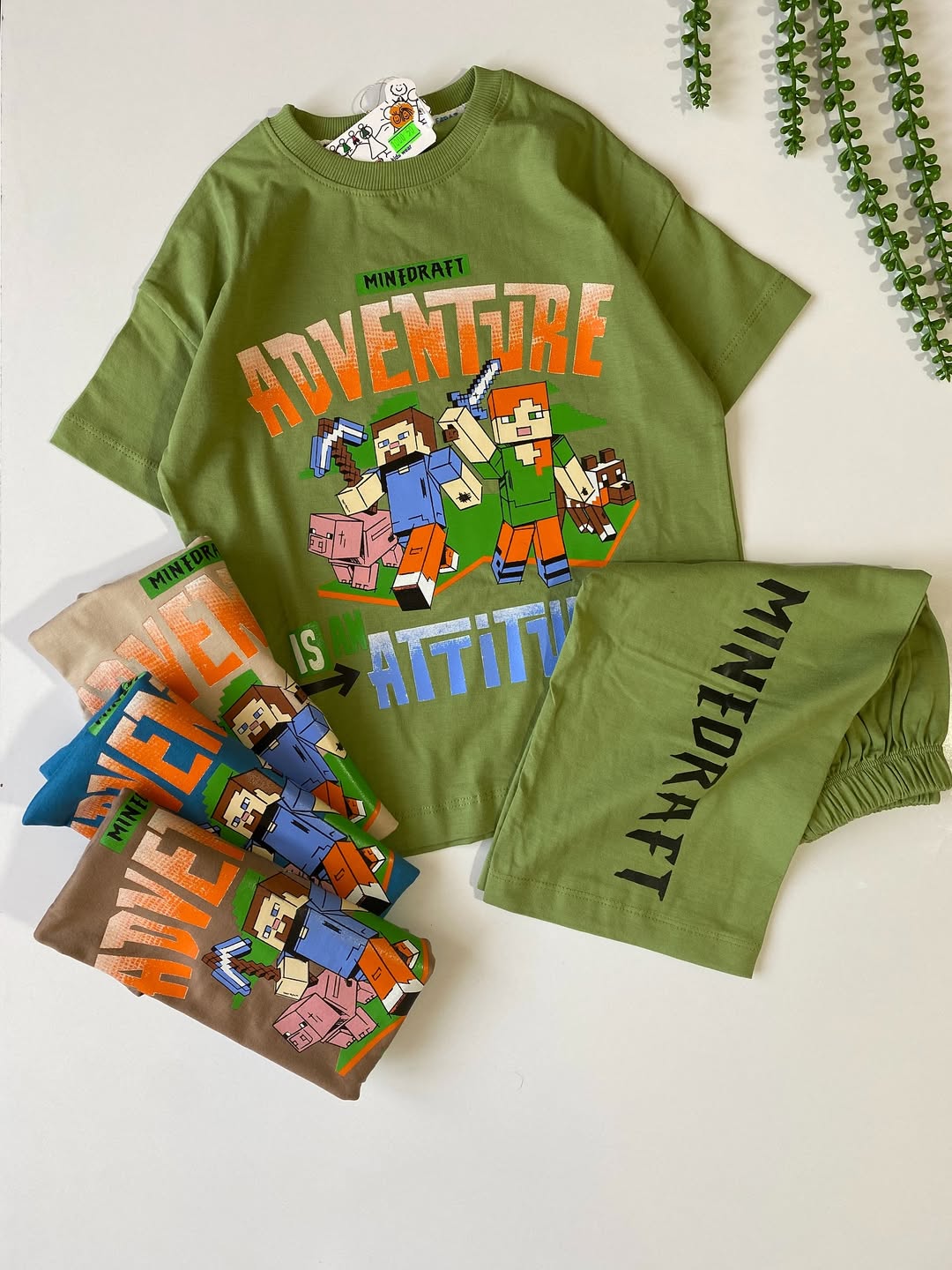 ست نخ پنبه مانکرافت پسرانه