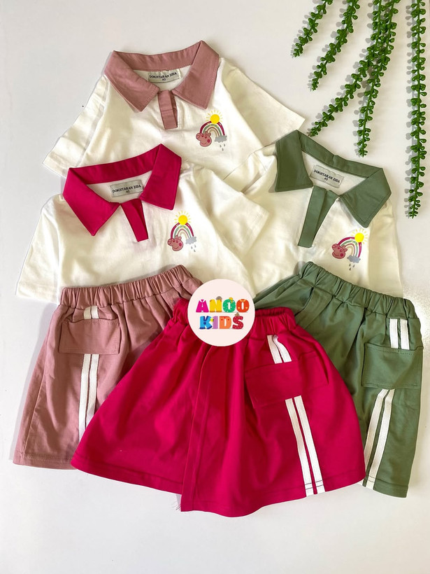 تیشرت و دامن پپاپیک