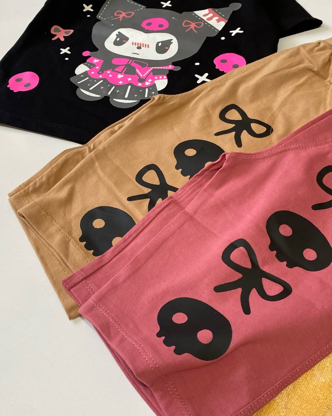 تیشرت و شلوارک کرومی دخترانه