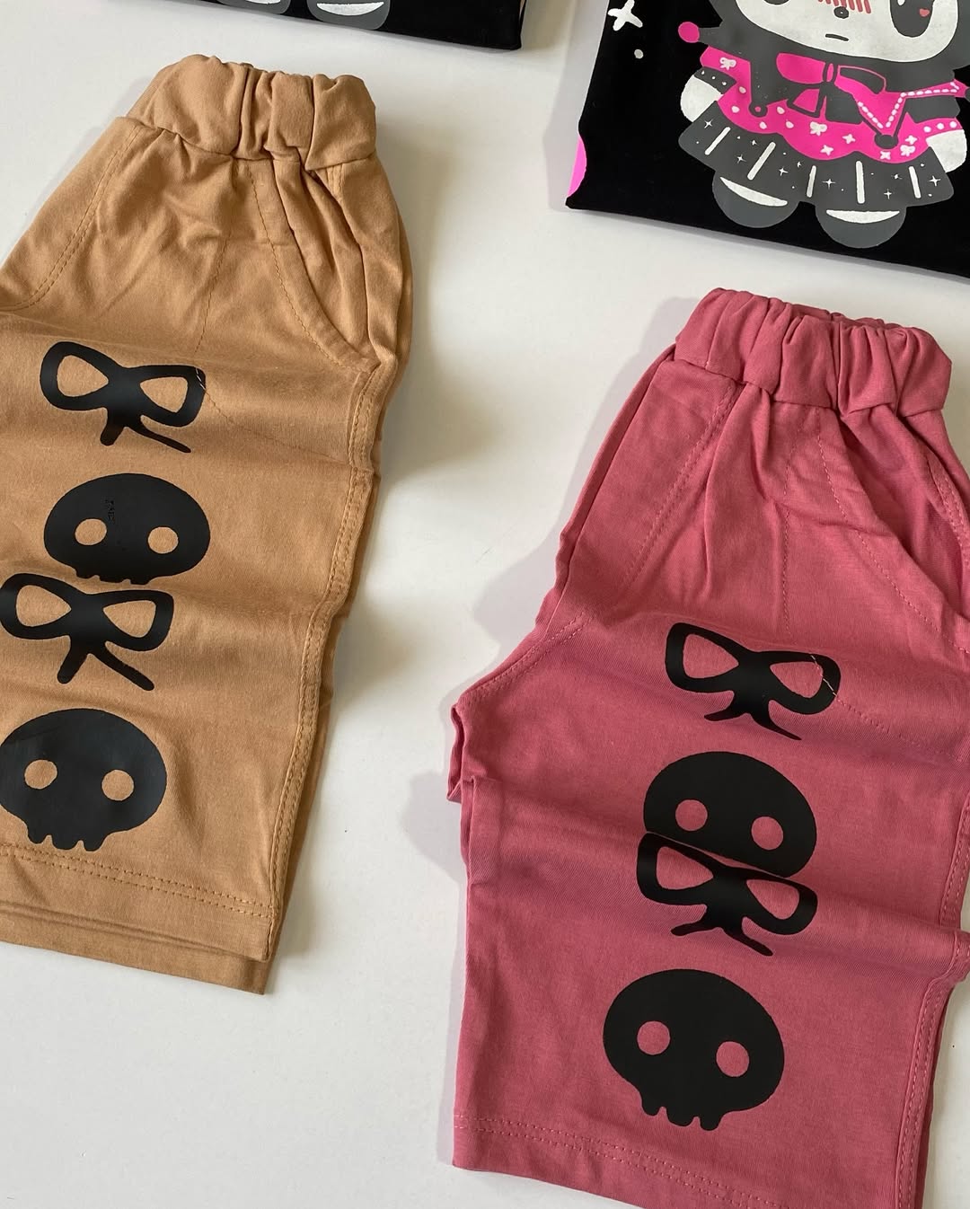 تیشرت و شلوارک کرومی دخترانه