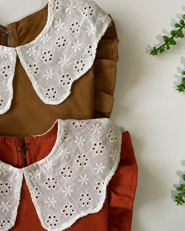 کراپ یقه به به دخترانه