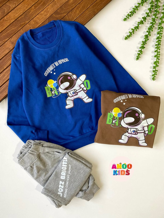 بلوز و شلوار پسرانه فضانورد مانلی