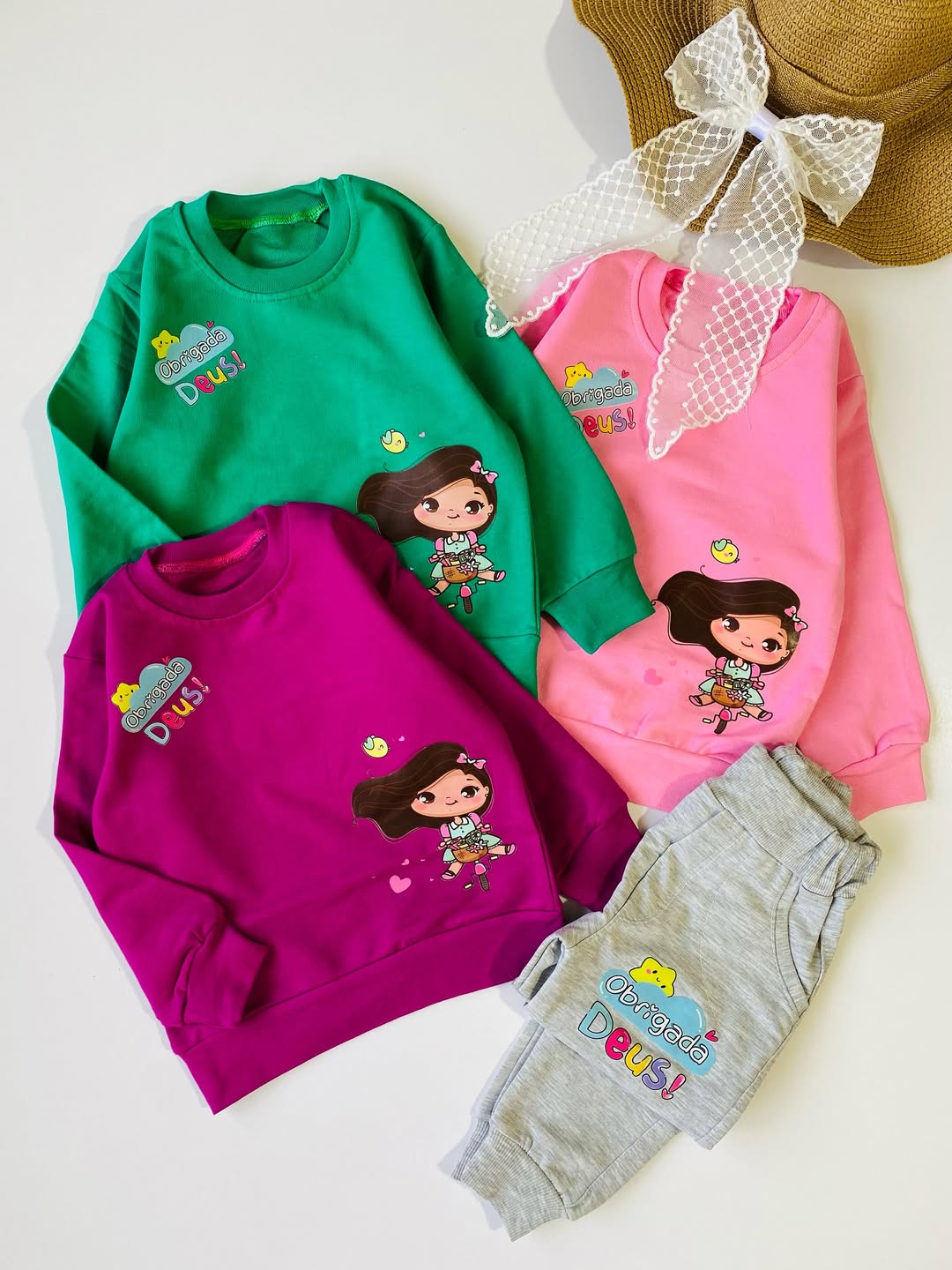 بلوز و شلوار دخترانه رنگی