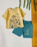 تیشرت و شلوارک تمام نخ اقتصادی