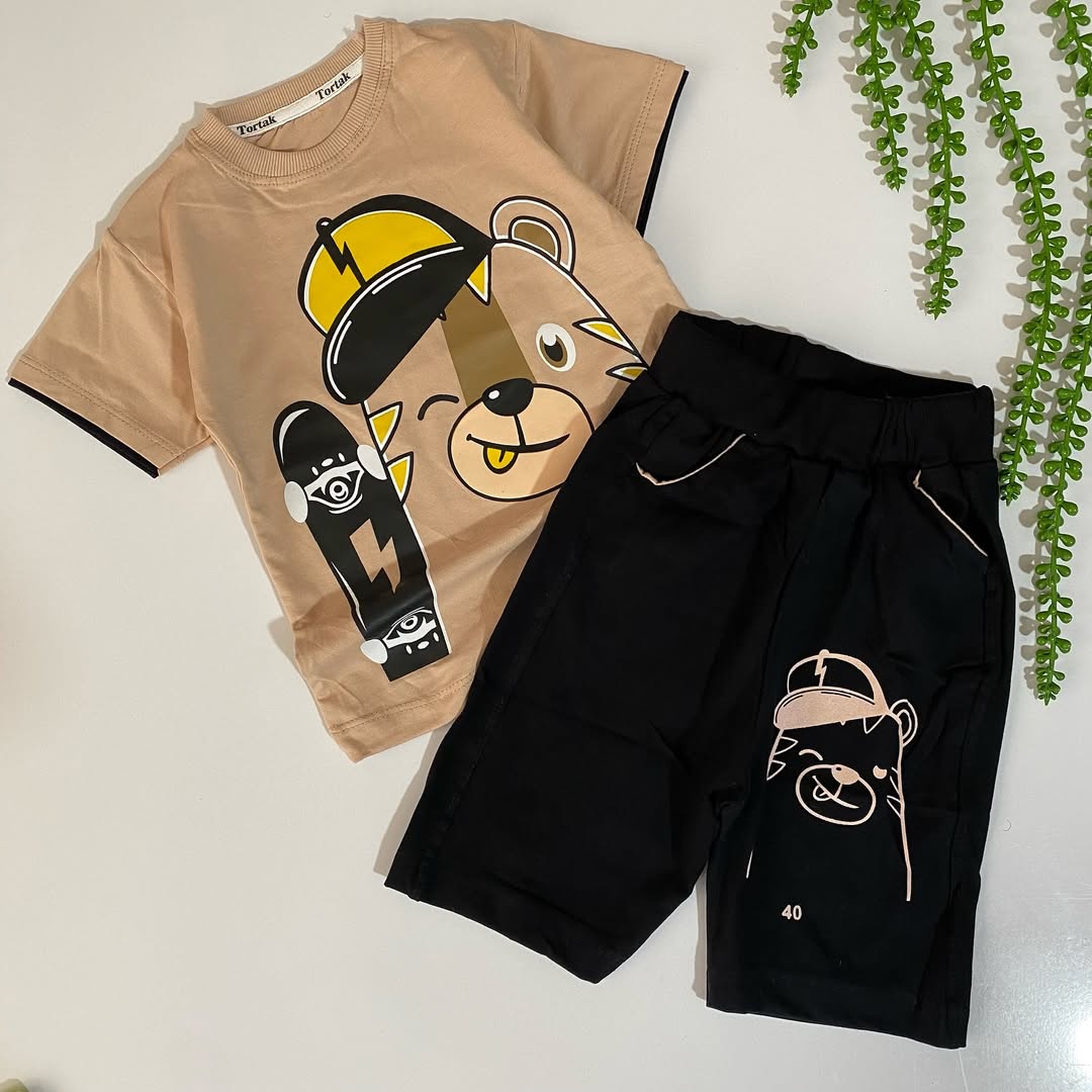 تیشرت و شلوارک پسرانه