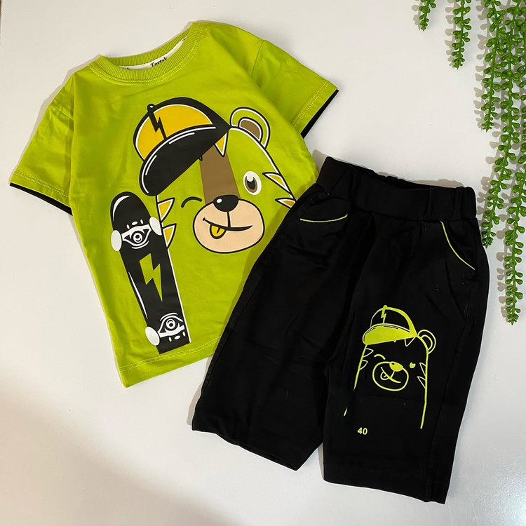 تیشرت و شلوارک تمام پنبه