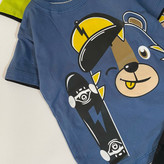 تیشرت و شلوارک نخ پنبه پسرانه تورتک