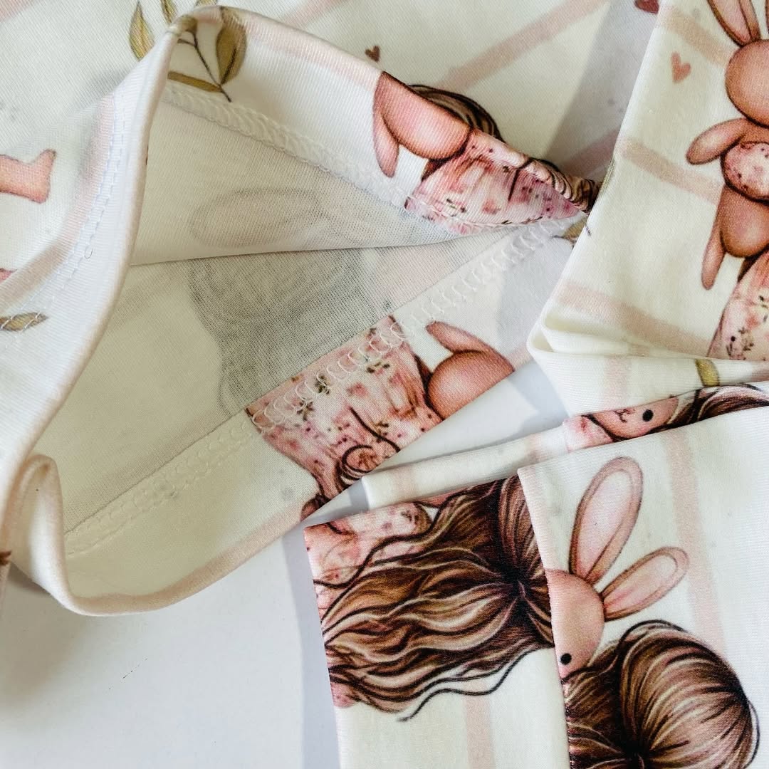 ست راحتی نخ پنبه دختر و پسر کوالا