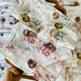 ست راحتی نخ پنبه دختر و پسر کوالا