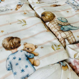 ست راحتی نخ پنبه دختر و پسر کوالا