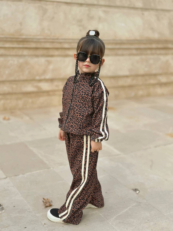 سیوشرت و شلوار مخمل کبریتی ریز دخترانه طارم