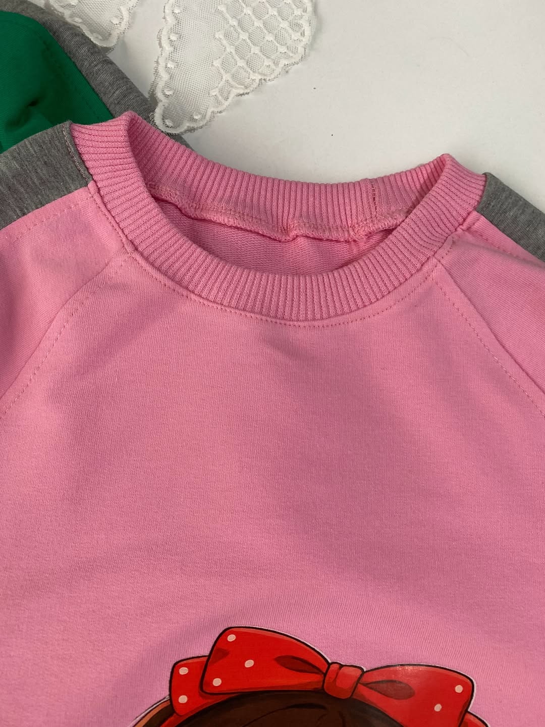 کراپ و شلوار دورس دخترانه مانلی