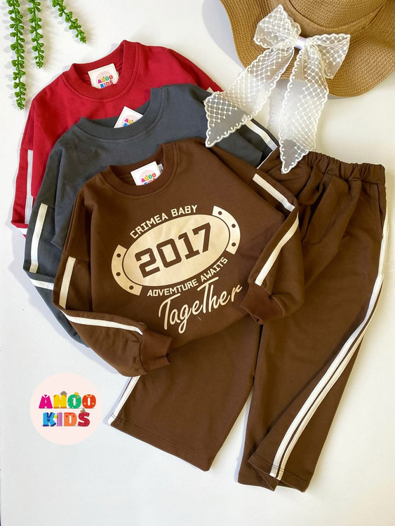 ست لش با شلوار بگ دورس