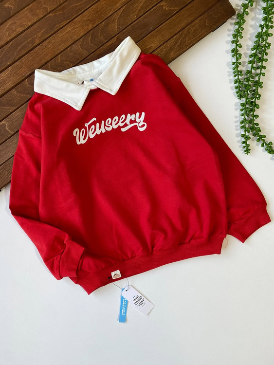 بلوز دورس پسرانه قرمز