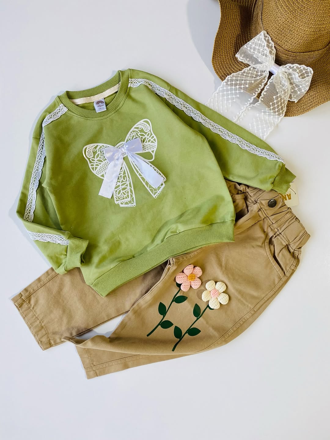 بلوز تک پاپیون دخترانه