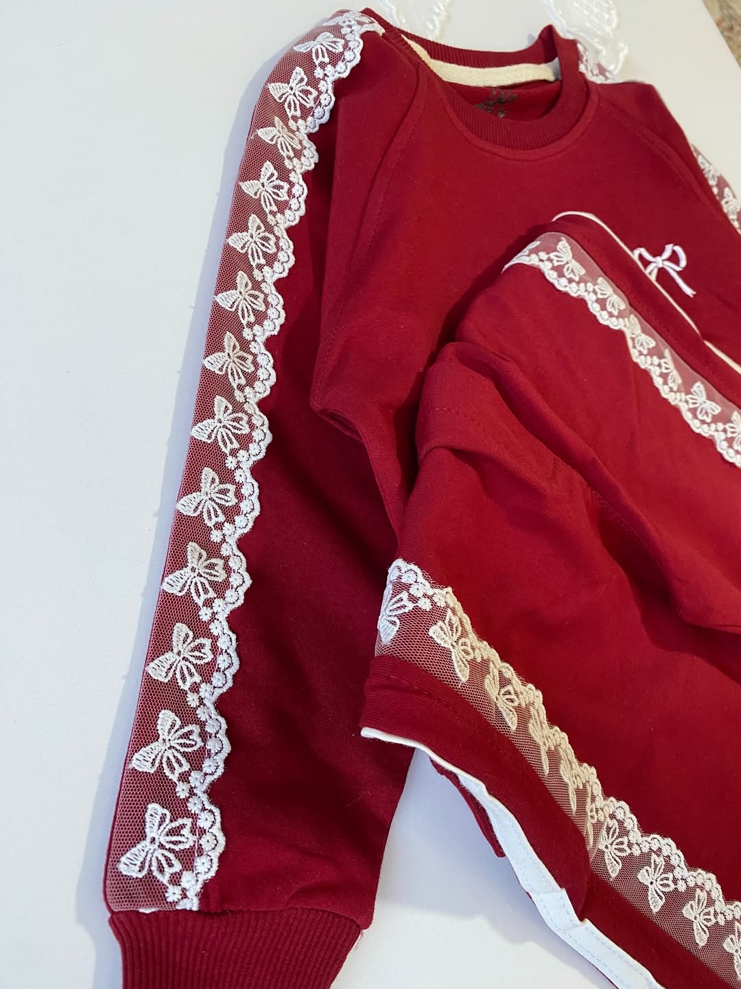 بلوز و شلوار دورس گیپوردوزی دخترانه