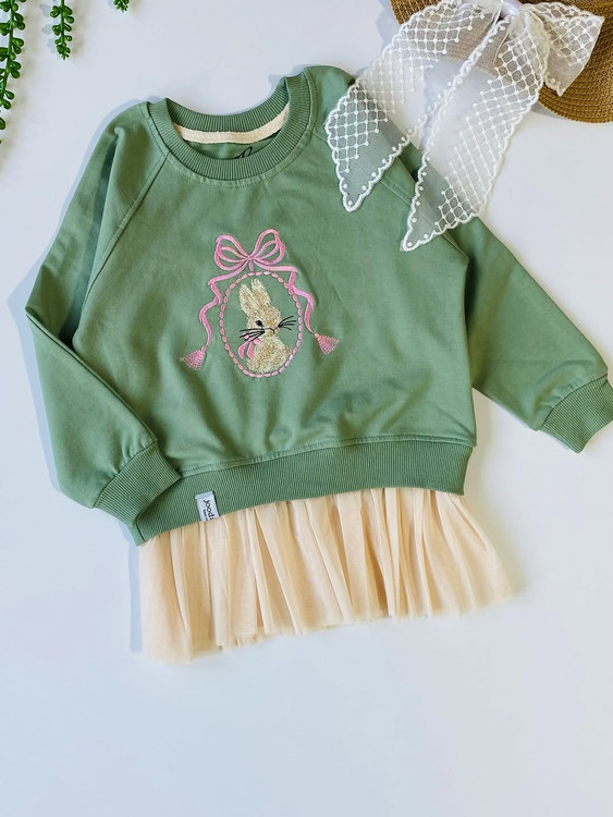 لیاس سبز دخترانه