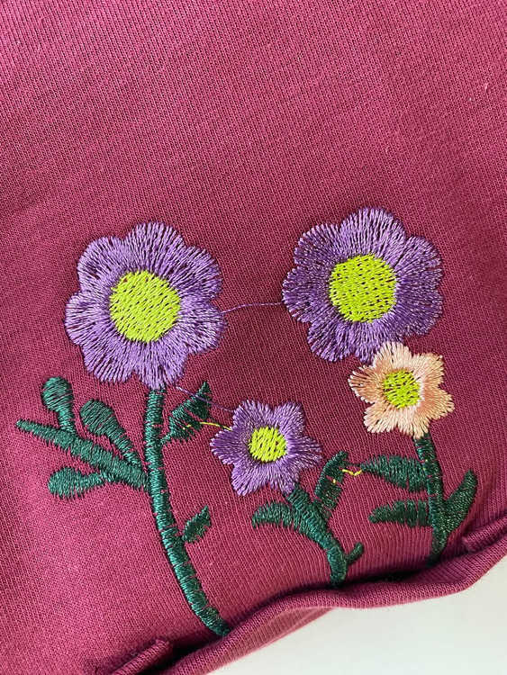 ست گلدوزی دخترانه