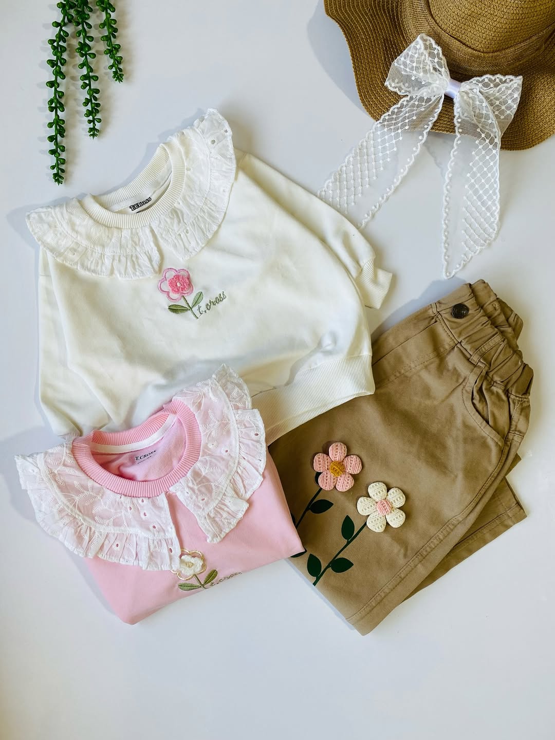 بلوز یقه دلبری بچگانه