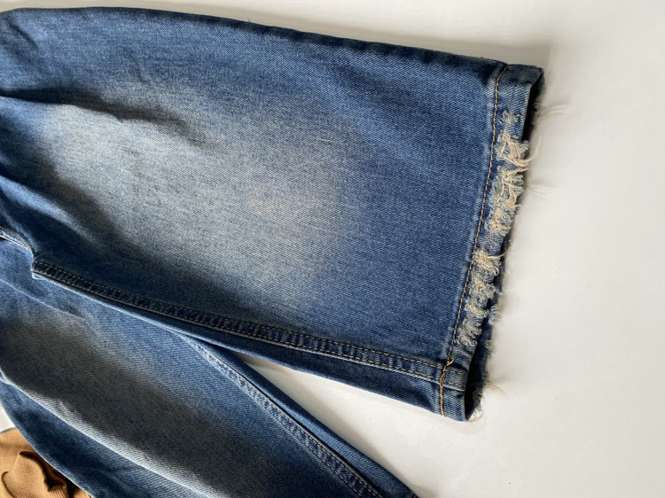 شلوار جین دخترانه شافل