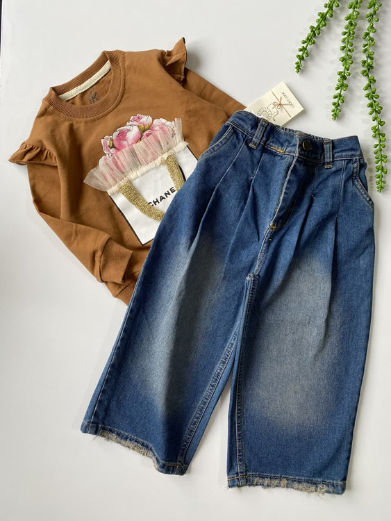 شلوار بگ دخترانه